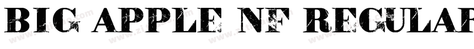 Big Apple NF Regular字体转换